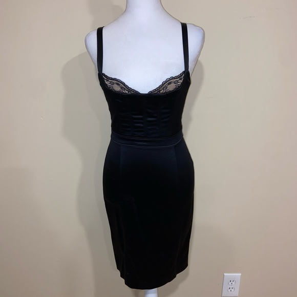 bebe Black and Tan Lace Women's Bra - Picture 2 of 5